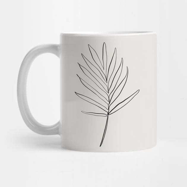 Palm leaf by Printable Muse